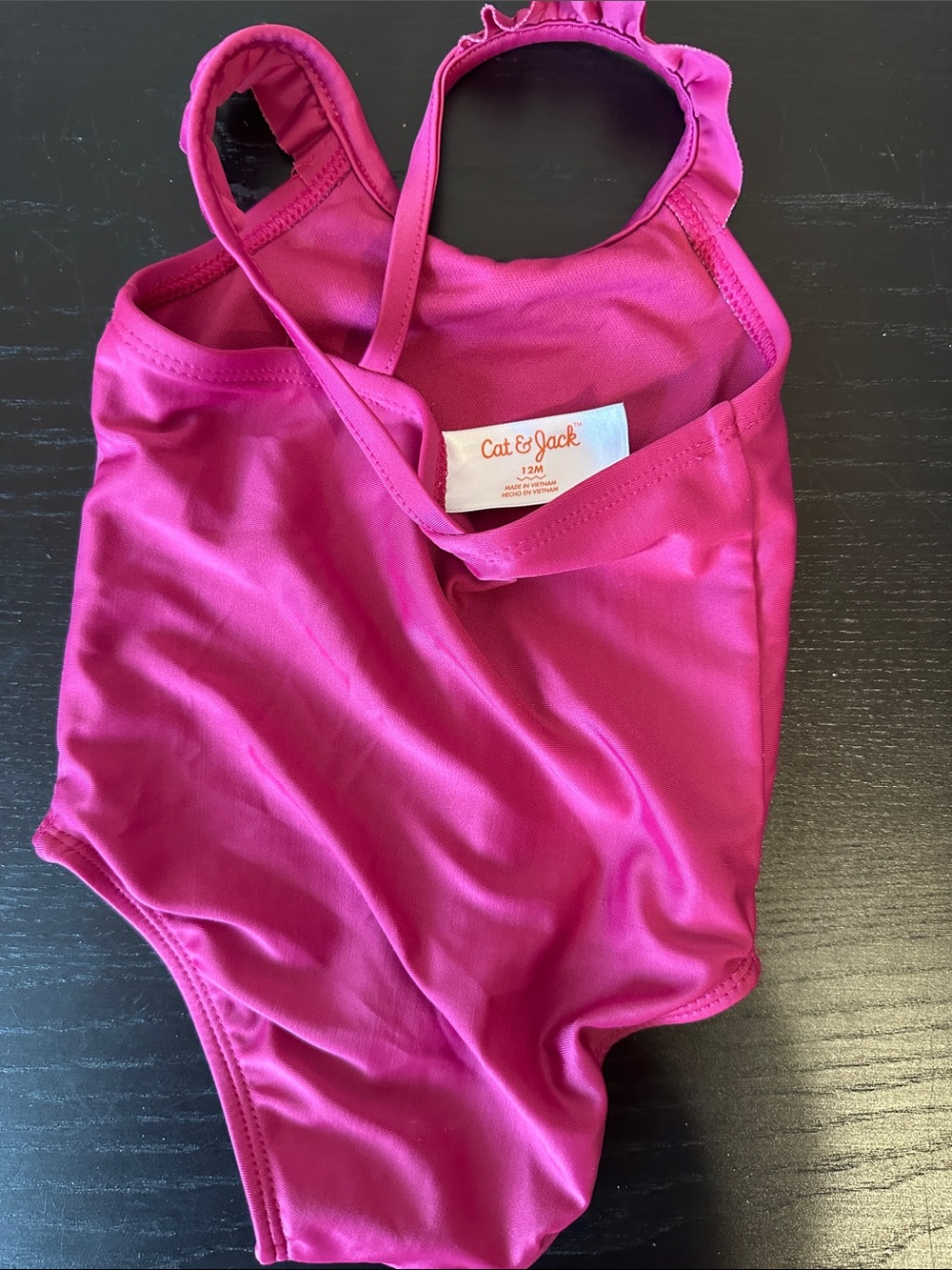 Cat & Jack Baby One-Piece Swimsuit - Fuchsia